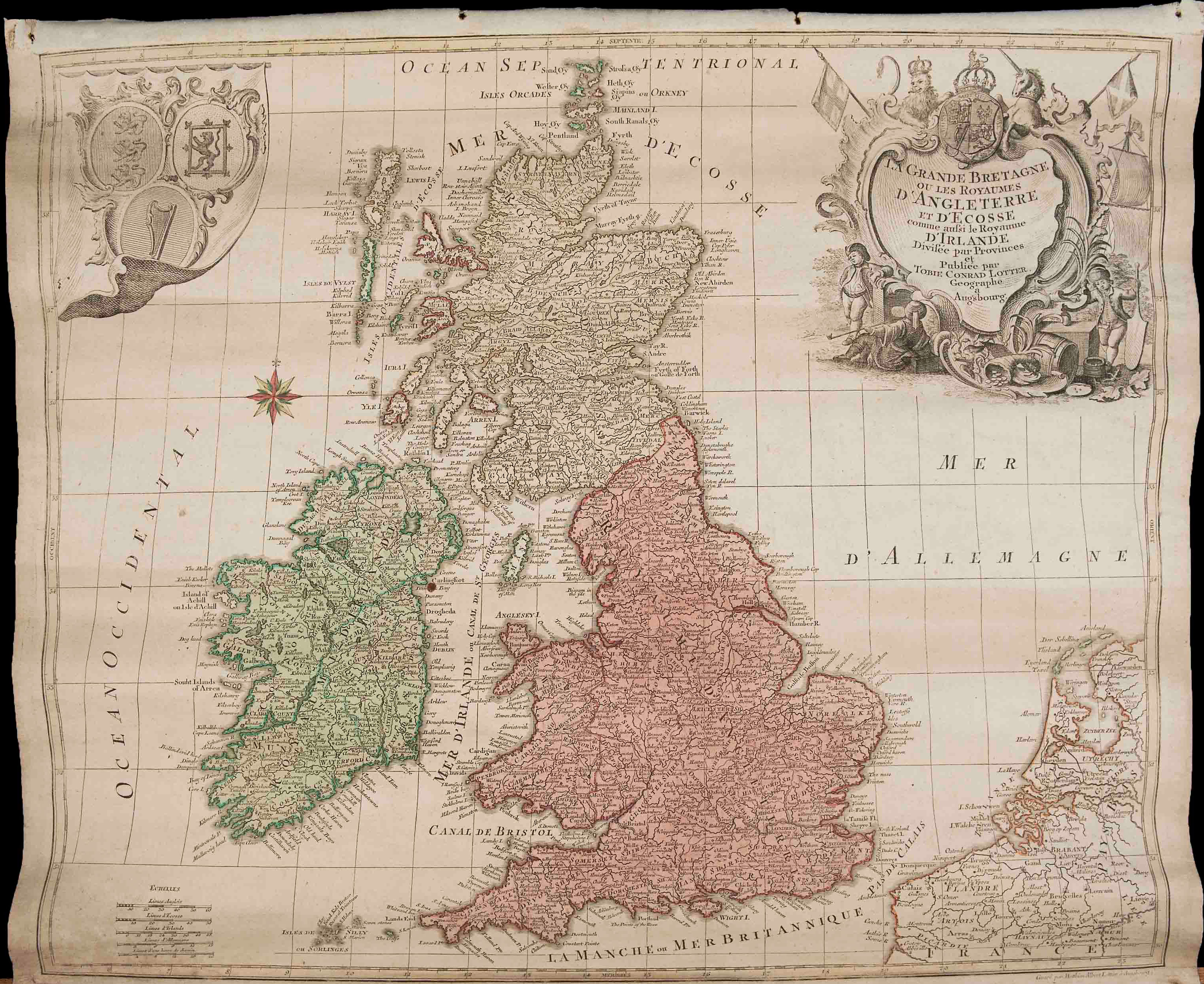 Storbritannien-och-Irland (Av Tobias Conrad Lotter 1717-1771)